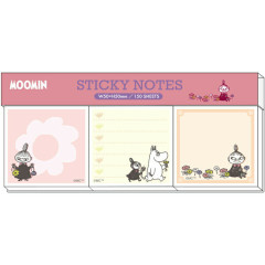 Japan Moomin Square Sticky Notes - Little My / Comics Friends