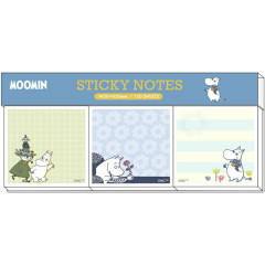 Japan Moomin Square Sticky Notes - Moomintroll / Snufkin