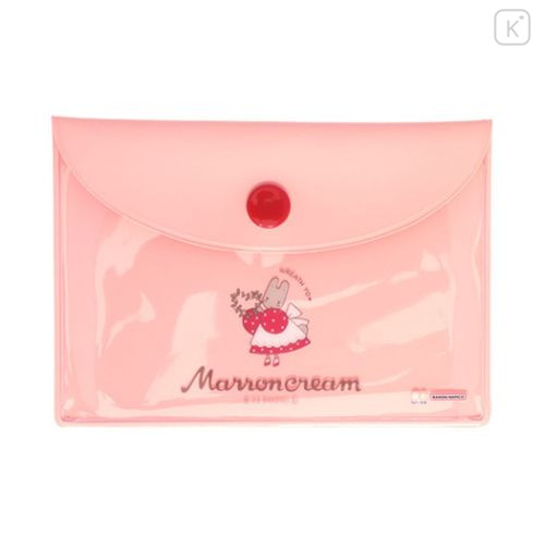 Japan Sanrio Sticky Notes & Case - Marroncream / Retro - 2