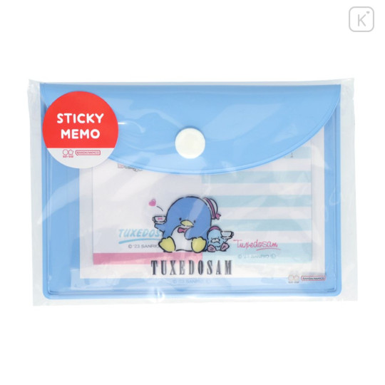 Japan Sanrio Sticky Notes & Case - Tuxedo Sam / Retro - 1