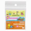 Japan Peanuts Die-cut Tack Memo - Snoopy : Woodstock - 1