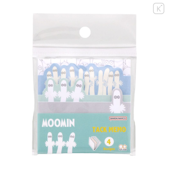 Japan Moomin Die-cut Tack Memo - Hattifatteners - 1