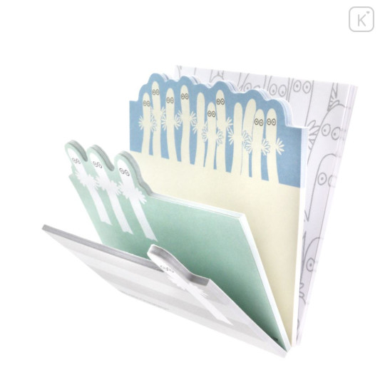 Japan Moomin Die-cut Tack Memo - Hattifatteners - 3