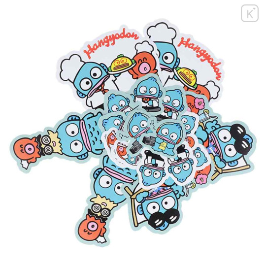 Japan Sanrio Sticker Set - Hangyodon / Retro - 2