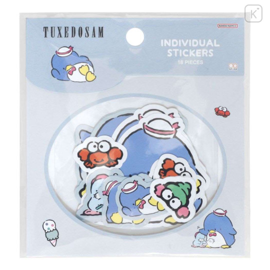 Japan Sanrio Sticker Set - Tuxedo Sam / Retro - 1