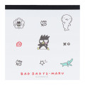 Japan Sanrio Square Memo - Bad Badtz-maru / Retro - 1