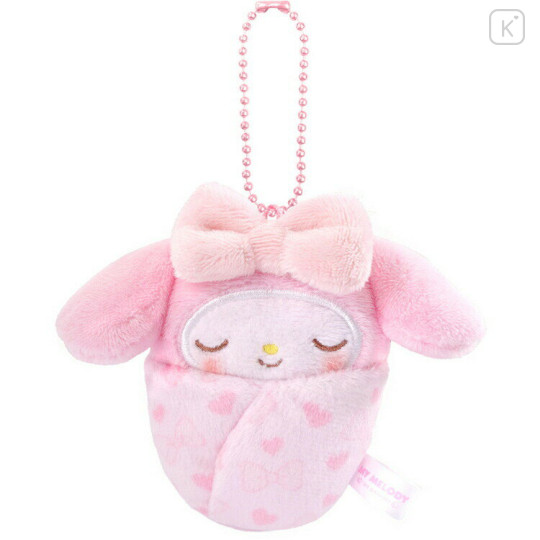 Japan Sanrio Ball Chain Swaddle Mascot - My Melody / Baby - 1