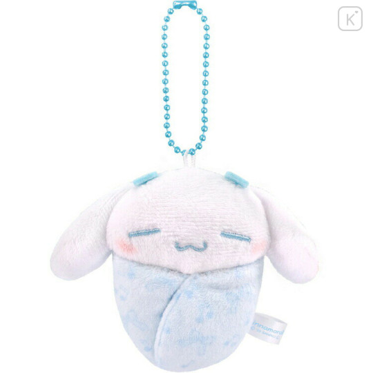 Japan Sanrio Ball Chain Swaddle Mascot - Cinnamoroll / Baby - 1