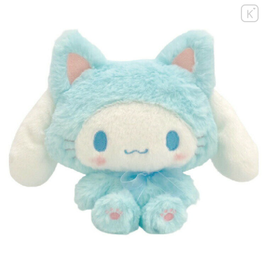 Japan Sanrio Plush Toy - Cinnamoroll / Fluffy Pastel Cat - 1