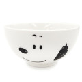 Japan Peanuts Ceramic Rice Bowl - Snoopy - 1