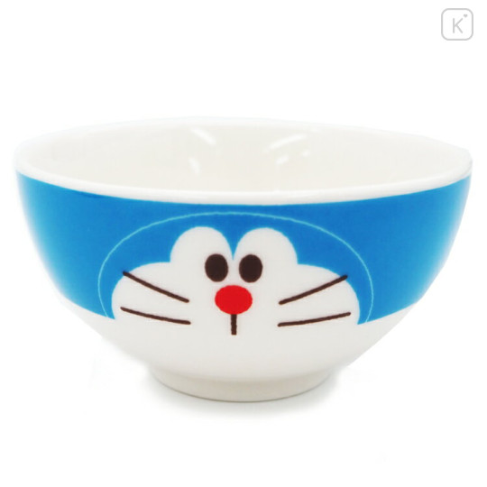 Japan Doraemon Ceramic Rice Bowl - Face - 1