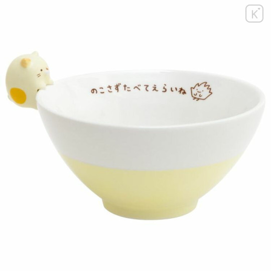 Japan San-X Mascot Rice Bowl - Sumikko Gurashi Neko - 1