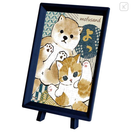 Japan Mofusand Jigsaw Puzzle 150 Piece & Frame - Cat / Shiba Inu - 1