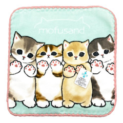 Japan Mofusand Mini Towel - Cat / Staring