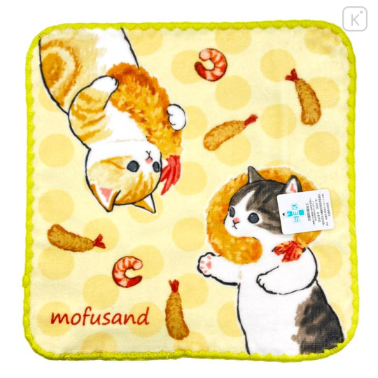 Japan Mofusand Mini Towel - Cat / Tempura - 1