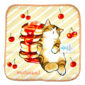 Japan Mofusand Mini Towel - Cat / Cherry Pancake - 1