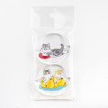 Japan Mofusand Swinging Acrylic Set - Cat : Chill - 3