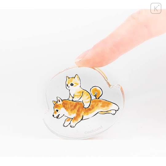 Japan Mofusand Swinging Acrylic Set - Cat : Riding - 2