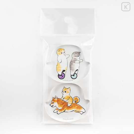 Japan Mofusand Swinging Acrylic Set - Cat : Riding - 3