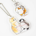 Japan Mofusand Acrylic Key Chain Set - Cat : Hasmter Penguin - 2