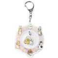 Japan Mofusand Swinging Acrylic Key Chain - Cat / Bunny - 1