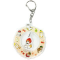 Japan Mofusand Swinging Acrylic Key Chain - Cat / Fruits Hat - 1