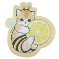 Japan Mofusand Mouse Pad - Cat / Bee & Lemon - 1