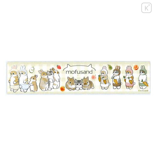 Japan Mofusand Yojo Masking Tape - Cat / Bunny - 1