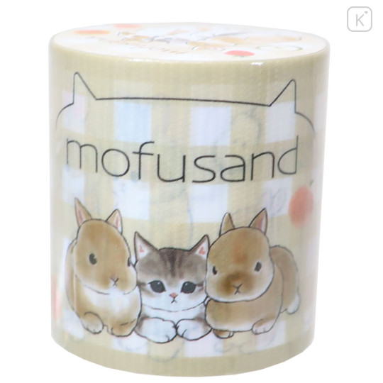 Japan Mofusand Yojo Masking Tape - Cat / Bunny - 3