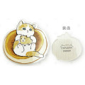 Japan Mofusand Acrylic Clip - Cat / Hamaster Pancake - 2