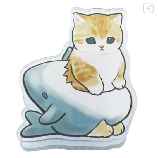 Japan Mofusand Acrylic Clip - Cat / Shark Clothes - 1