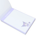 Japan Sanrio Mini Notepad - Kuromi / Look Up For Hug - 2
