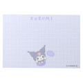 Japan Sanrio Mini Notepad - Kuromi / Toddler Look Up For Hug - 3