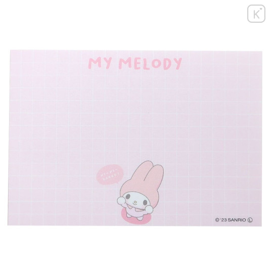 Japan Sanrio Mini Notepad - My Melody / Look Up For Hug - 3