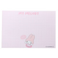 Japan Sanrio Mini Notepad - My Melody / Toddler Look Up For Hug - 3