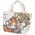 Japan Disney Mini Tote Bag Lunch Bag - Chip & Dale - 1