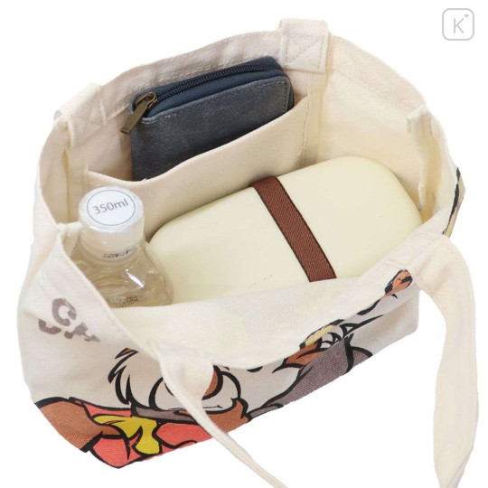 Japan Disney Mini Tote Bag Lunch Bag - Chip & Dale - 2