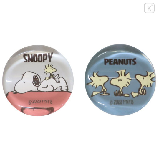 Japan Peanuts Chopstick Holder Set A - Snoopy / Woodstock - 1