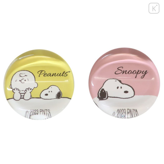 Japan Peanuts Chopstick Holder Set C - Snoopy / Charlie - 1