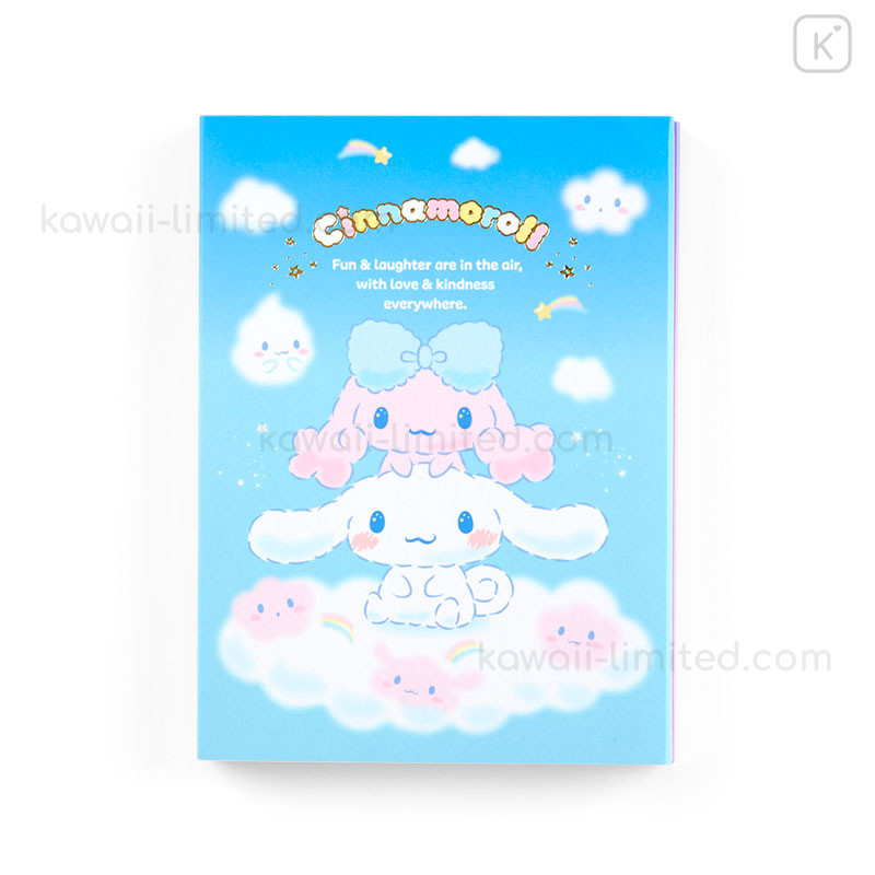 Japan Sanrio Original Flap Memo - Cinnamon & Poron and Cloud Siblings ...