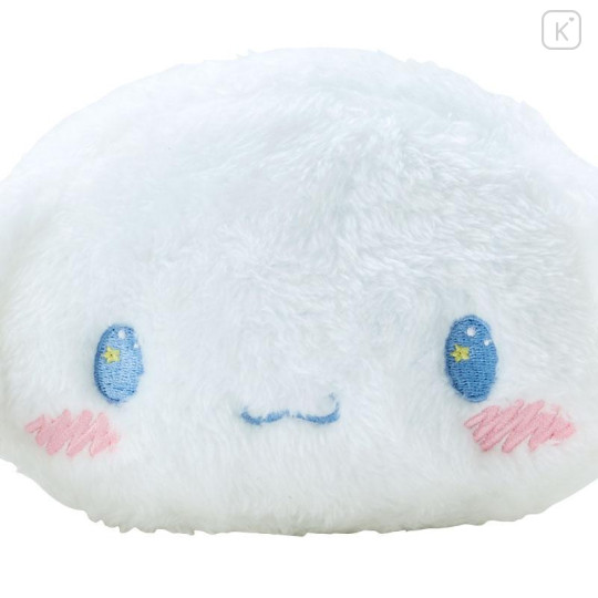 Japan Sanrio Original Face Pouch - Cinnamon & Poron and Cloud Siblings - 5
