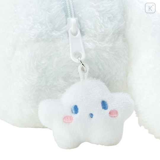 Japan Sanrio Original Face Pouch - Cinnamon & Poron and Cloud Siblings - 6