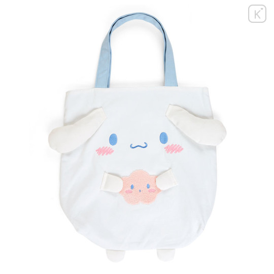 Japan Sanrio Original Tote Bag - Cinnamon & Poron and Cloud Siblings - 1