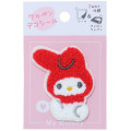 Japan Sanrio Embroidery Iron-on Patch Deco Sticker - My Melody - 1