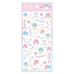 Japan Sanrio Topping Party Sticker - Little Twin Stars