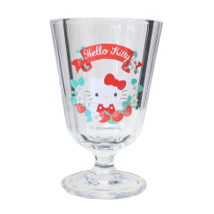 Japan Sanrio Stemware Glass - Hello Kitty / Flora