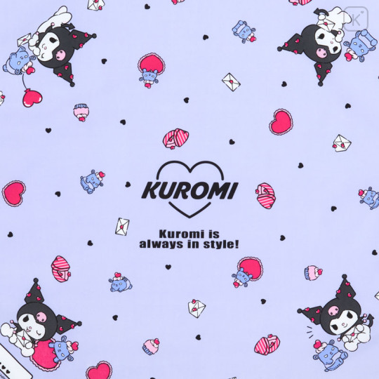 Japan Sanrio Original Lunch Cloth - Kuromi - 2