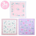 Japan Sanrio Original Lunch Cloth 3pcs Set - Hello Kitty - 1