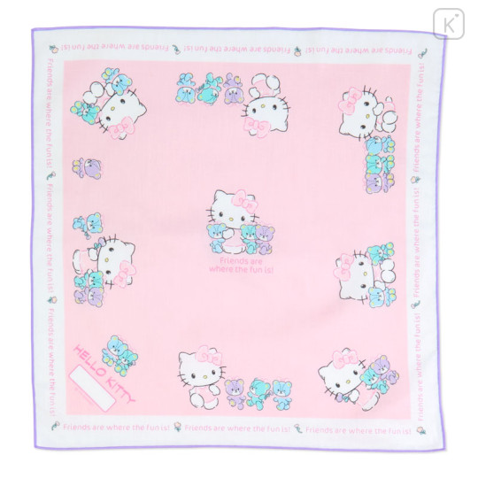 Japan Sanrio Original Lunch Cloth 3pcs Set - Hello Kitty - 2