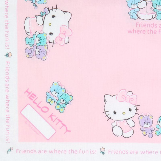 Japan Sanrio Original Lunch Cloth 3pcs Set - Hello Kitty - 6